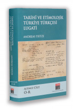 Historical and Etymological Dictionary of Türkiye Turkish - 6th Volume